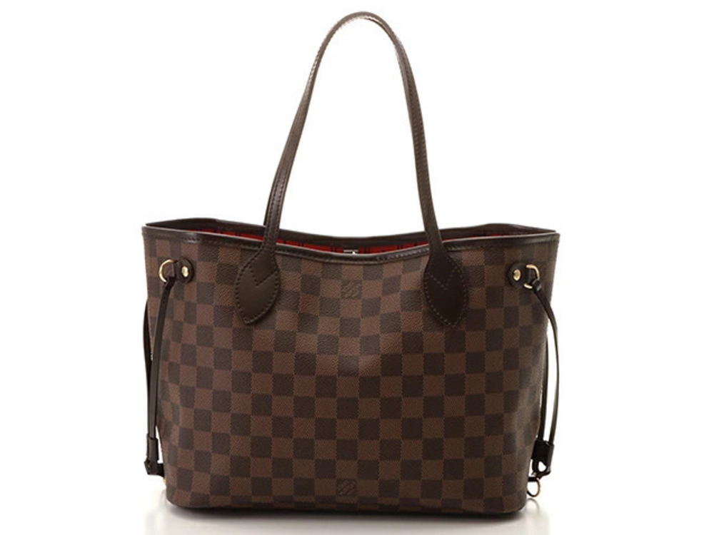 LOUIS VUITTON Neverfull Tote Bag Damier